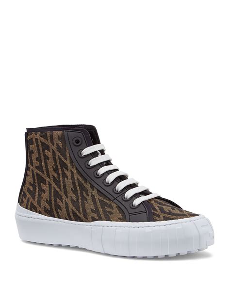 fendi mens sneakers|fendi high top sneakers men's.